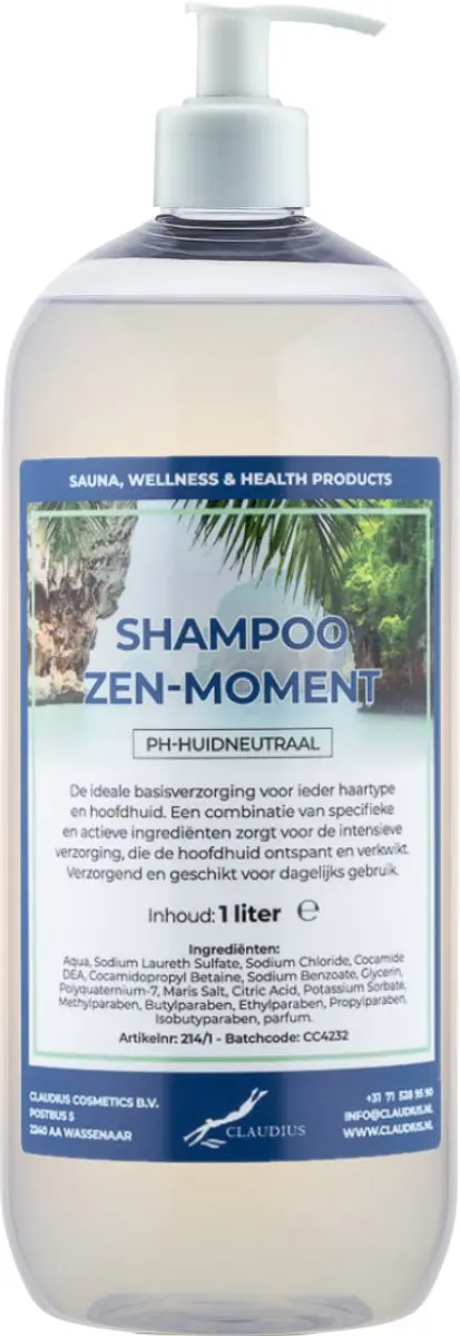 Splashbox Cosmetics Shampoo Zen Moment 1L