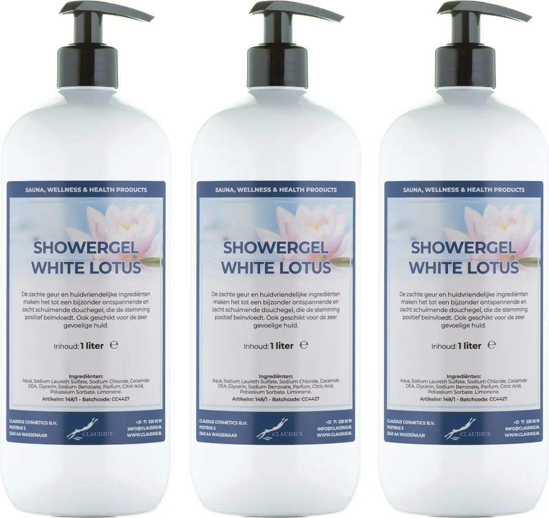 Splashbox Cosmetics White Lotus Douchegel 1L