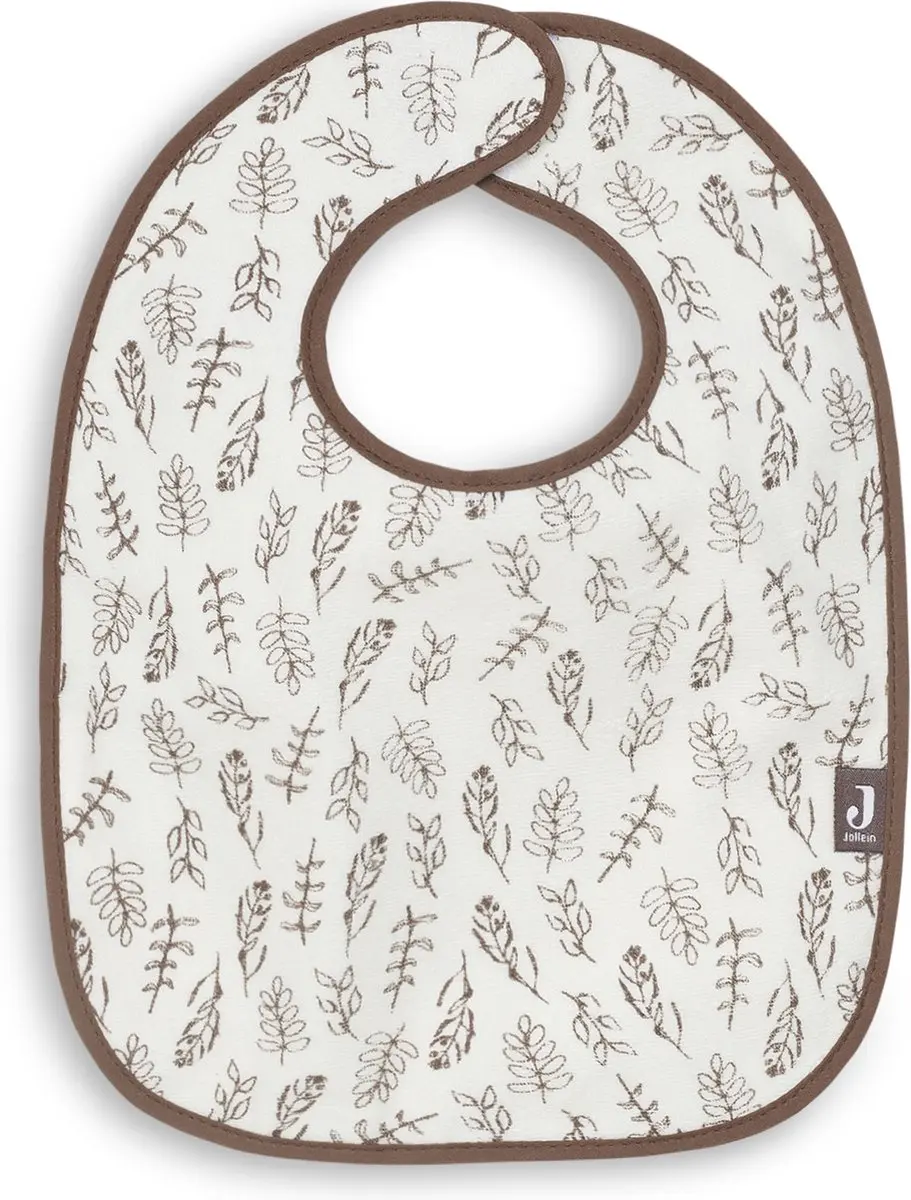 Jollein Slabbetjes Baby Meadow Chestnut - 3 Stuks - 33 cm - afbeelding 6 van 6