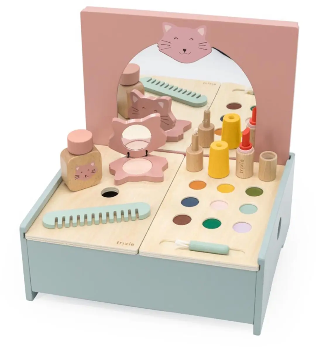 Trixie Houten Make-up Tafel AllAnimals - Roze