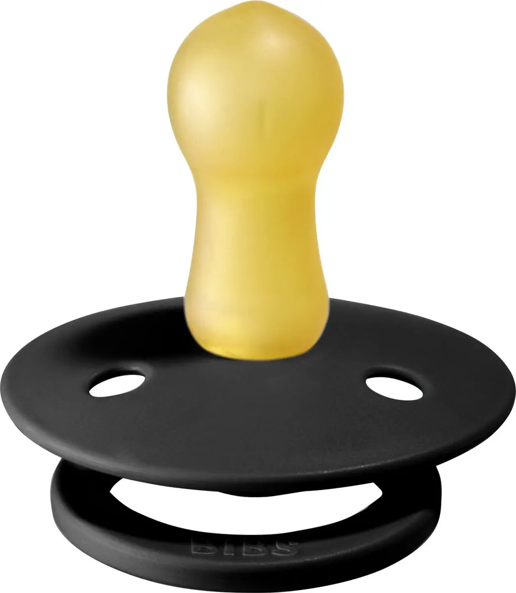 BIBS Fopspeen 6-18 maanden - Black