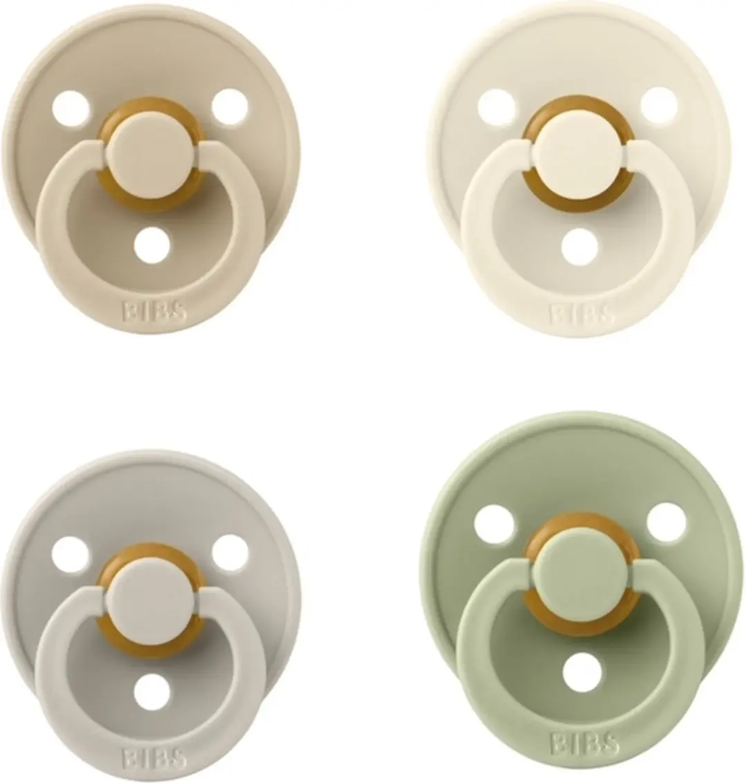 BIBS Fopspeen Set 4 Stuks