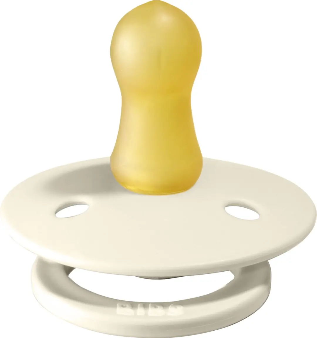 BIBS Fopspeen Rond 0-6 Mnd - Ivory