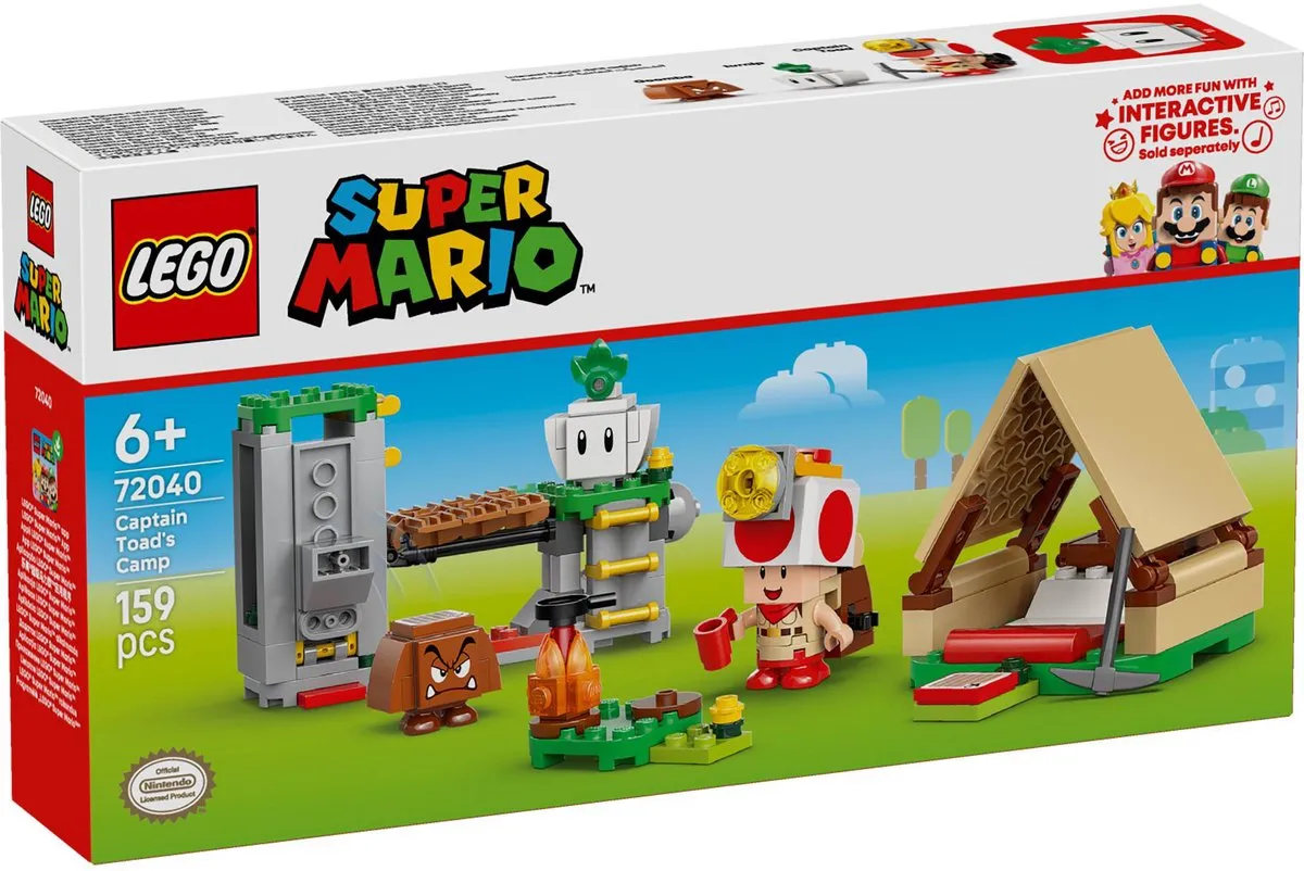 LEGO Super Mario Toad-Baas' Kampeerplaats 72041