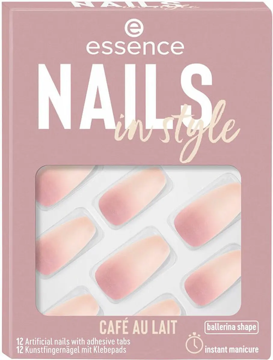 Essence Nails In Style Café au lait Zelfklevend Herbruikbaar