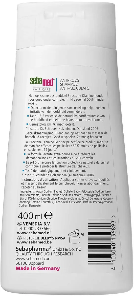 Sebamed Anti-Roos Shampoo 400ml