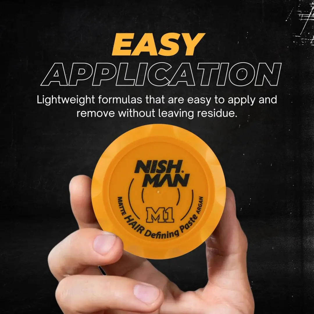 Nishman M1 Matte Paste Argan 100ml - Sterke Hold