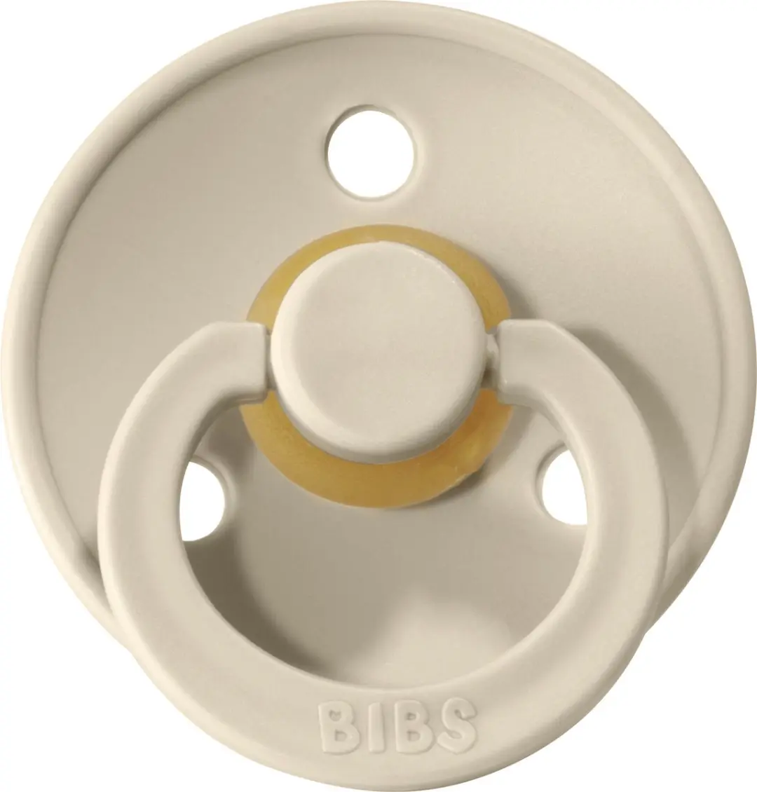 BIBS Fopspeen Rond 6-18 Mnd - Sand