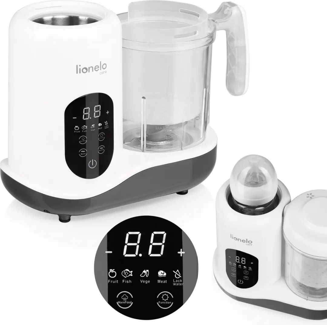 Lionelo BabyMenu Keukenmachine 5in1 - 900ml - Wit