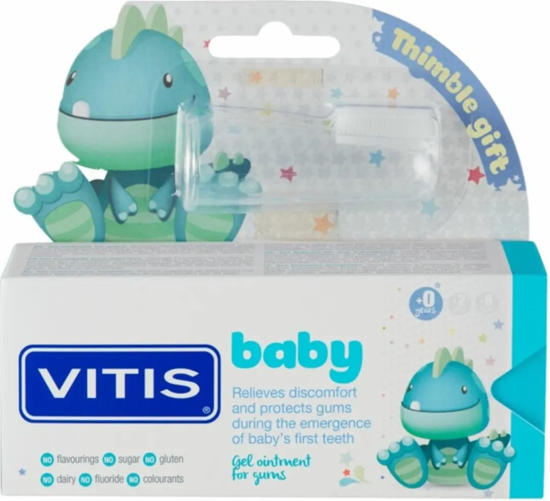 Vitis Tandgel Baby 10ml - 2 Stuks