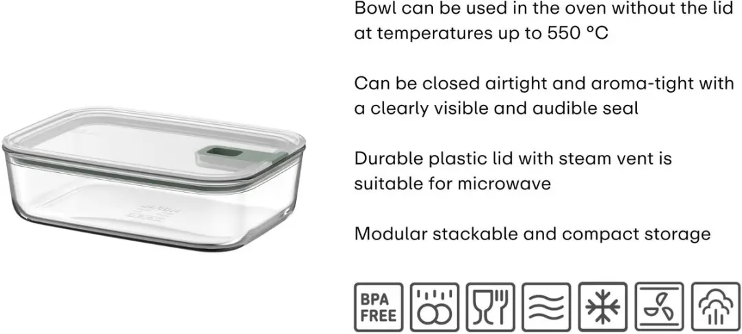 Mepal EasyClip Vershouddoos 2.2L - Nordic sage