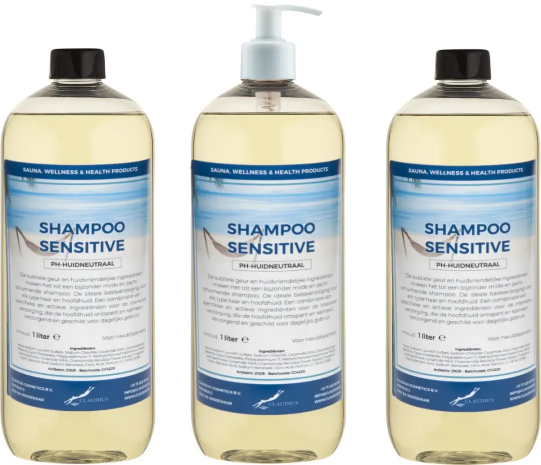 Splashbox Cosmetics Sensitive Care Shampoo 1L