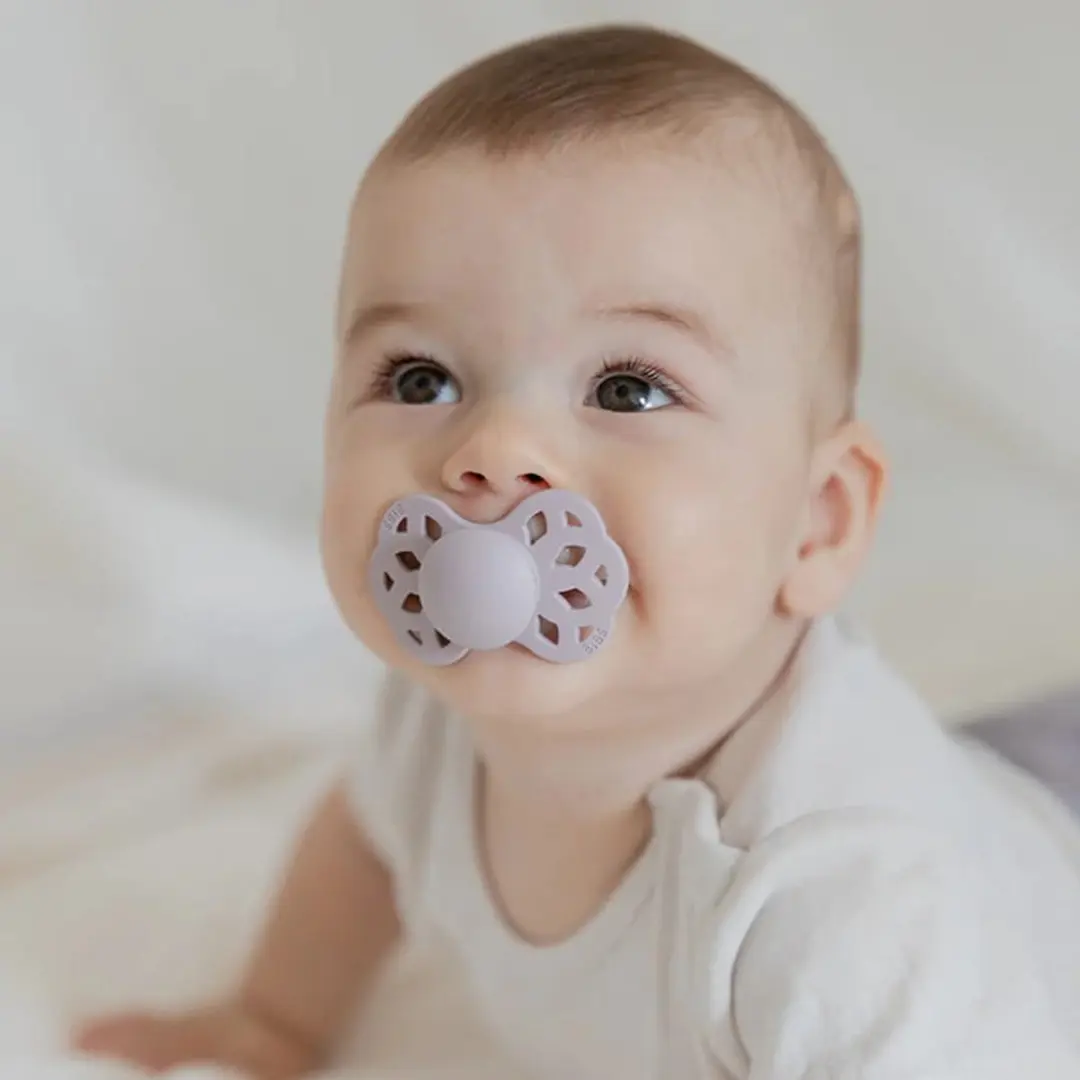 BIBS Infinity Siliconen Fopspeen M - Lila
