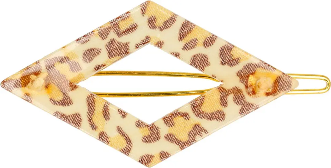 Haarsoires Panterprint Haarspeld 6cm
