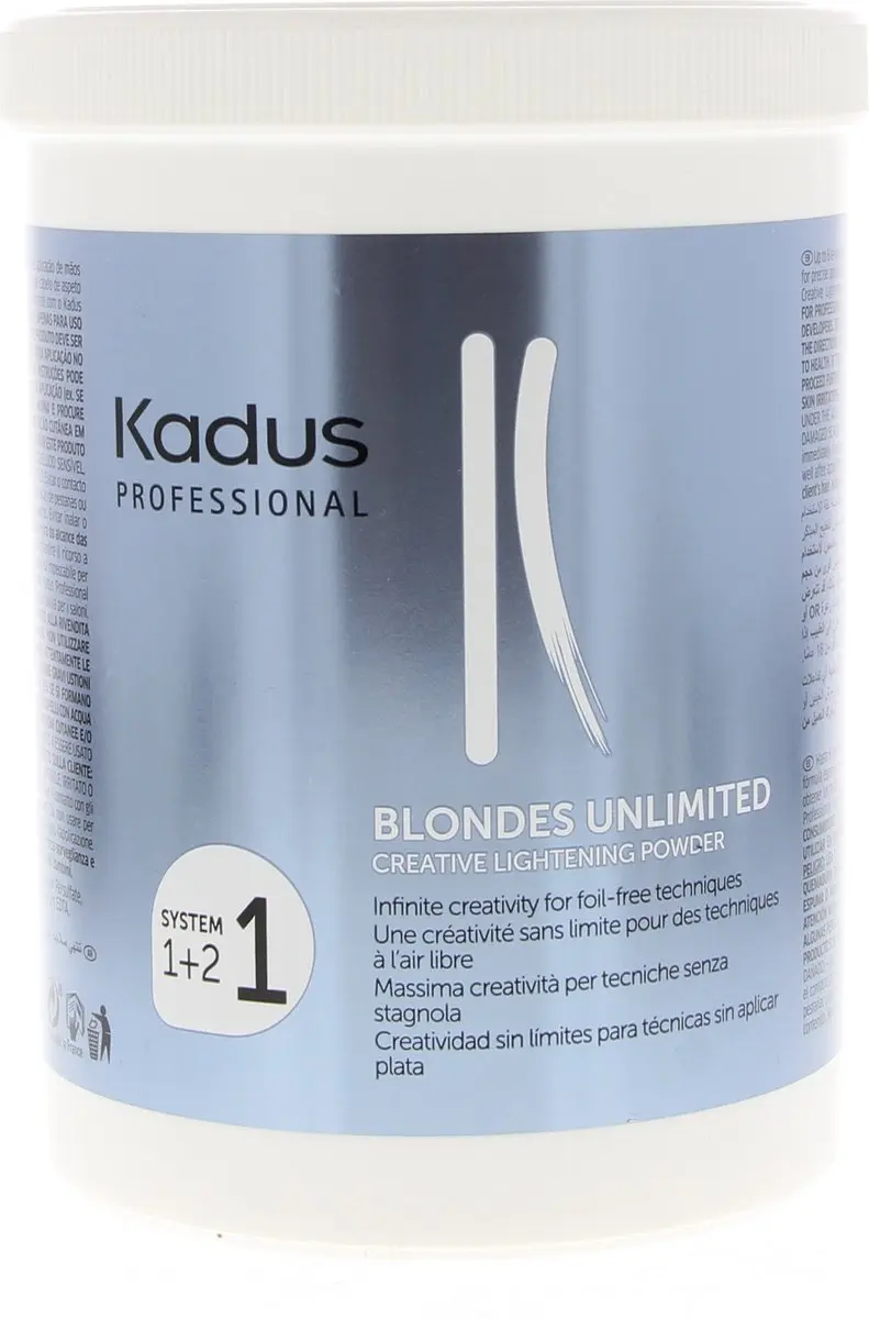 Kadus Professional Color Blond Unlimited Blondeerpoeder 400g