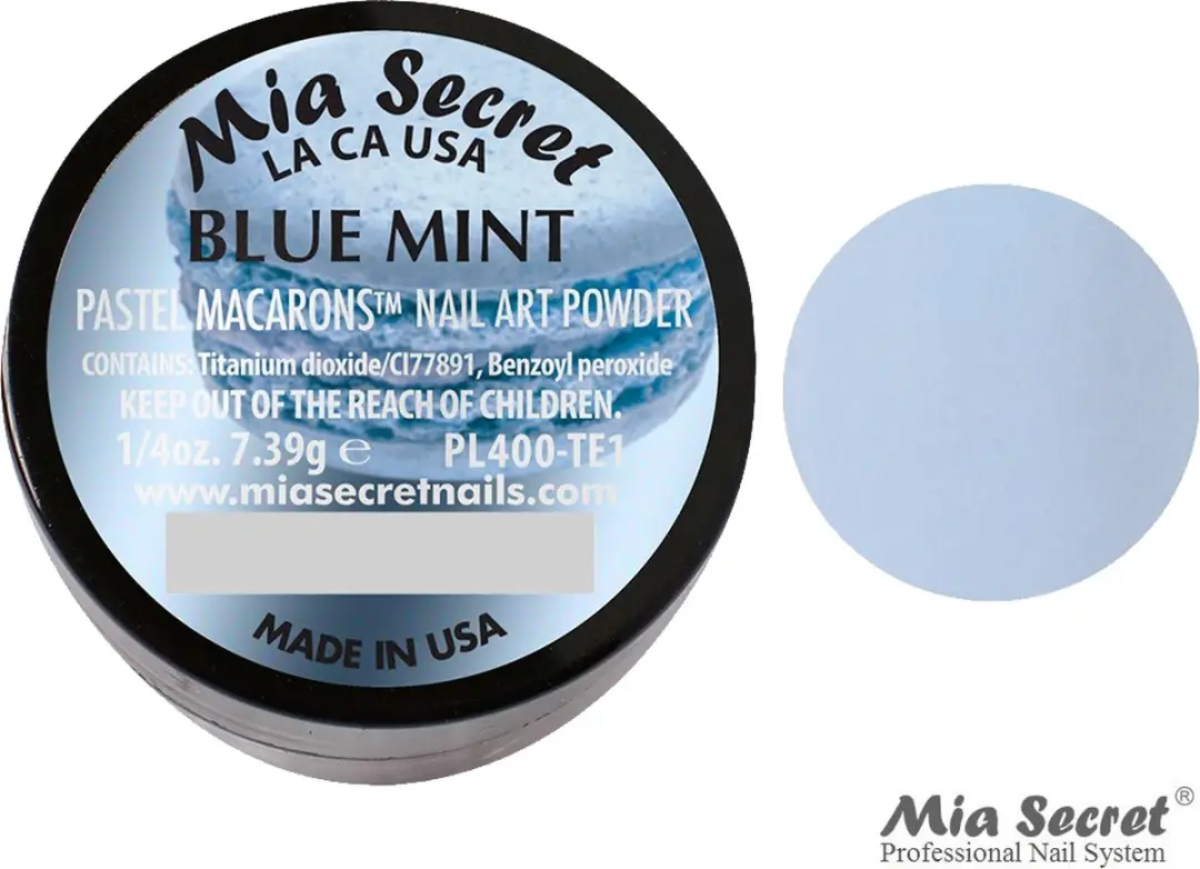 Mia Secret Acrylpoeder Blue Mint 7.5ml