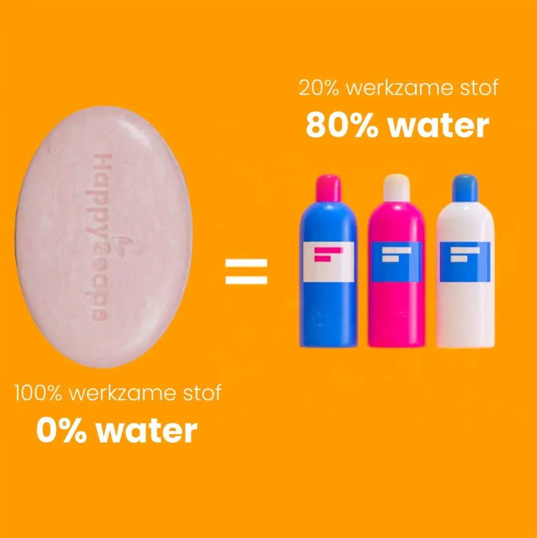 HappySoaps Baby & Kids Shampoo & Body Wash Bar Aloë Vera 80g