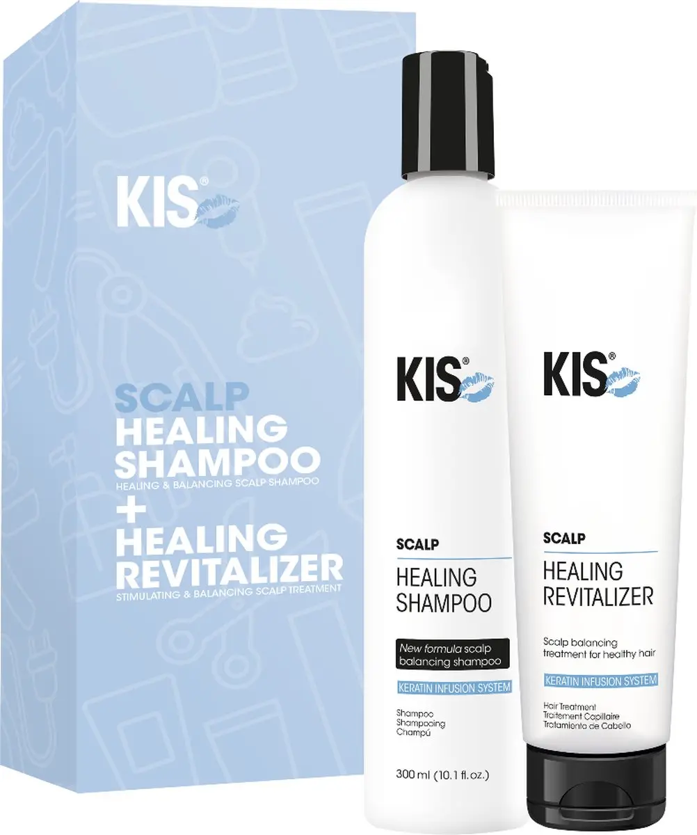 KIS Scalp Giftset Gevoelige Hoofdhuid - 2x 450ml