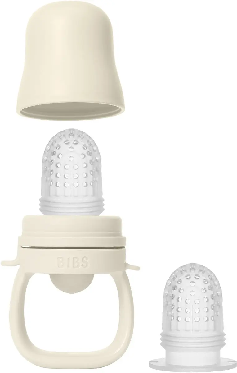 BIBS Baby Feeder Ivory - Siliconen Speentjes 2 Stuks