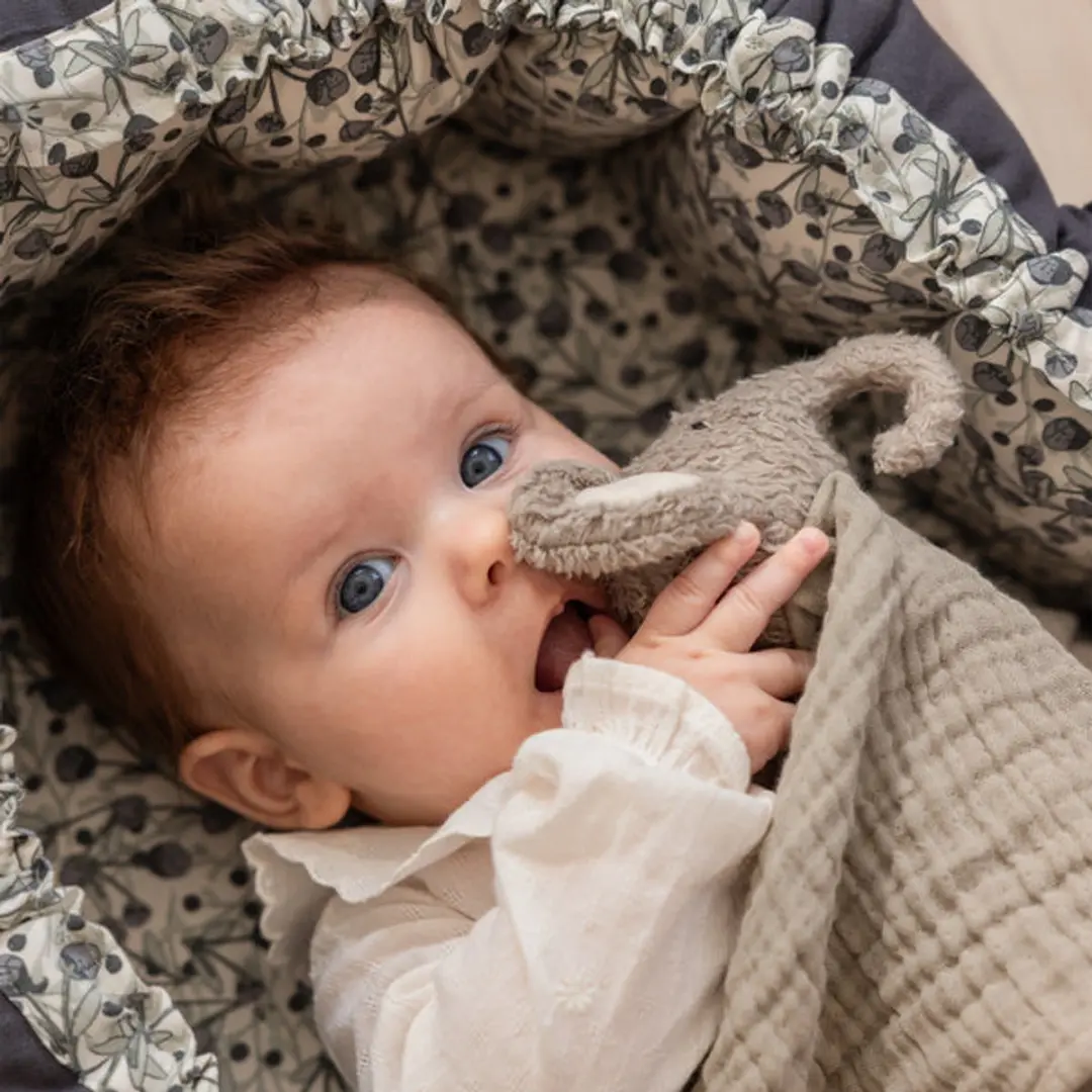 Sebra Knuffeldoek Olifant Finley the Elephant - Print - afbeelding 6 van 6