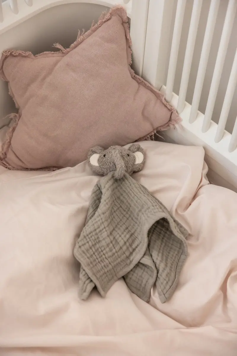 Sebra Knuffeldoek Olifant Finley the Elephant - Print