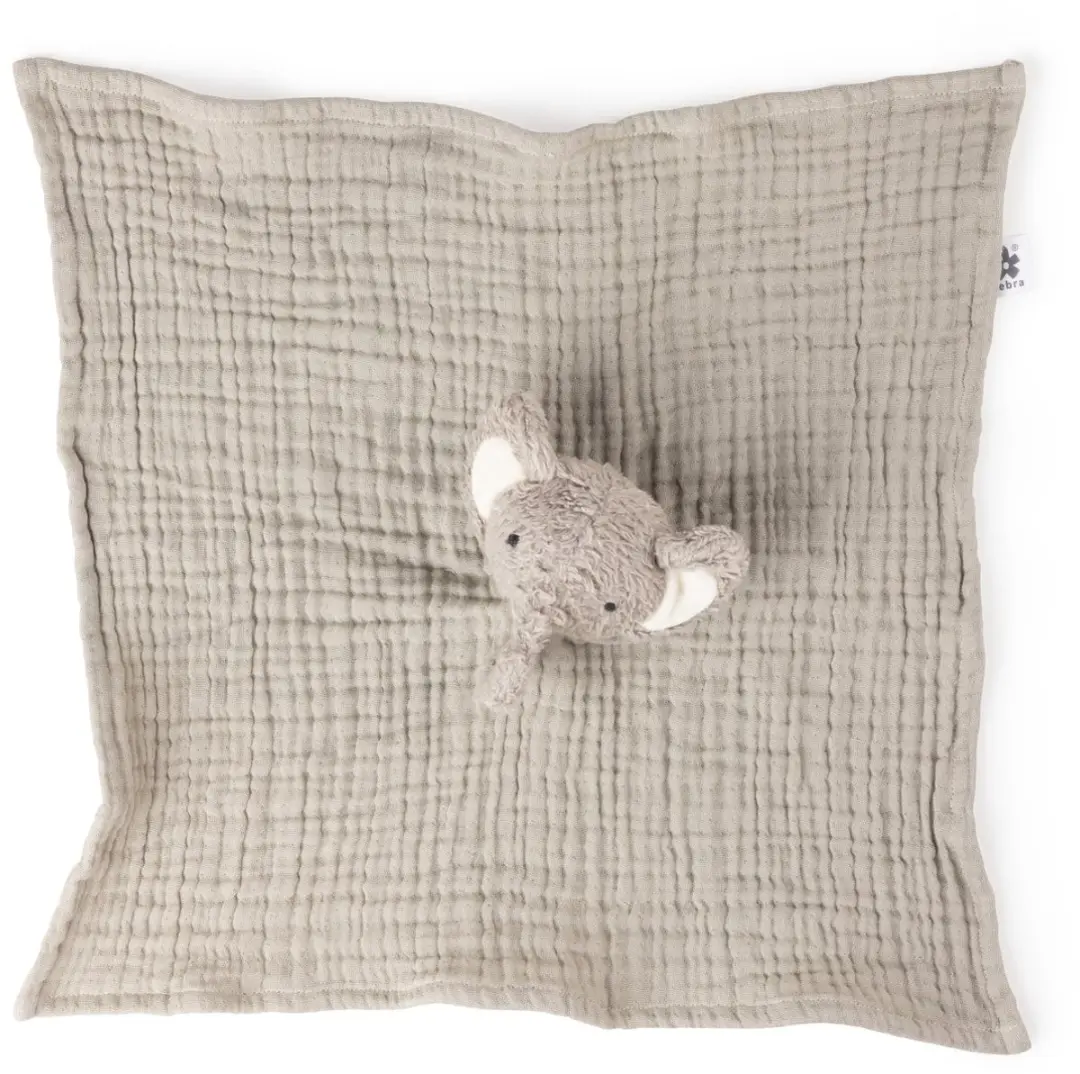 Sebra Knuffeldoek Olifant Finley the Elephant - Print