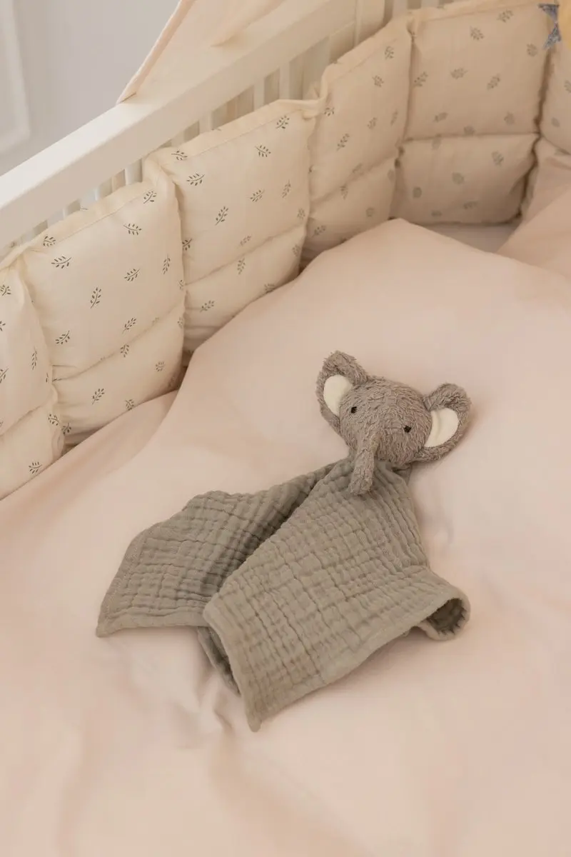 Sebra Knuffeldoek Olifant Finley the Elephant - Print