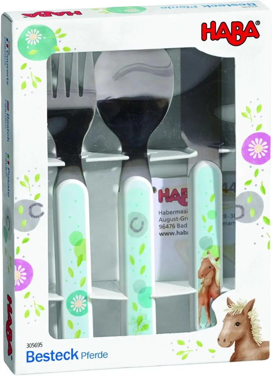 Haba Bestek Paarden - 3-delig - Multicolor