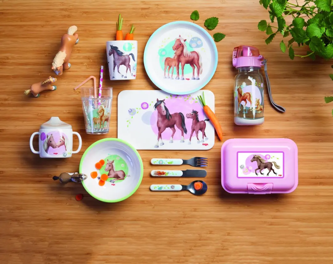 Haba Bestek Paarden - 3-delig - Multicolor