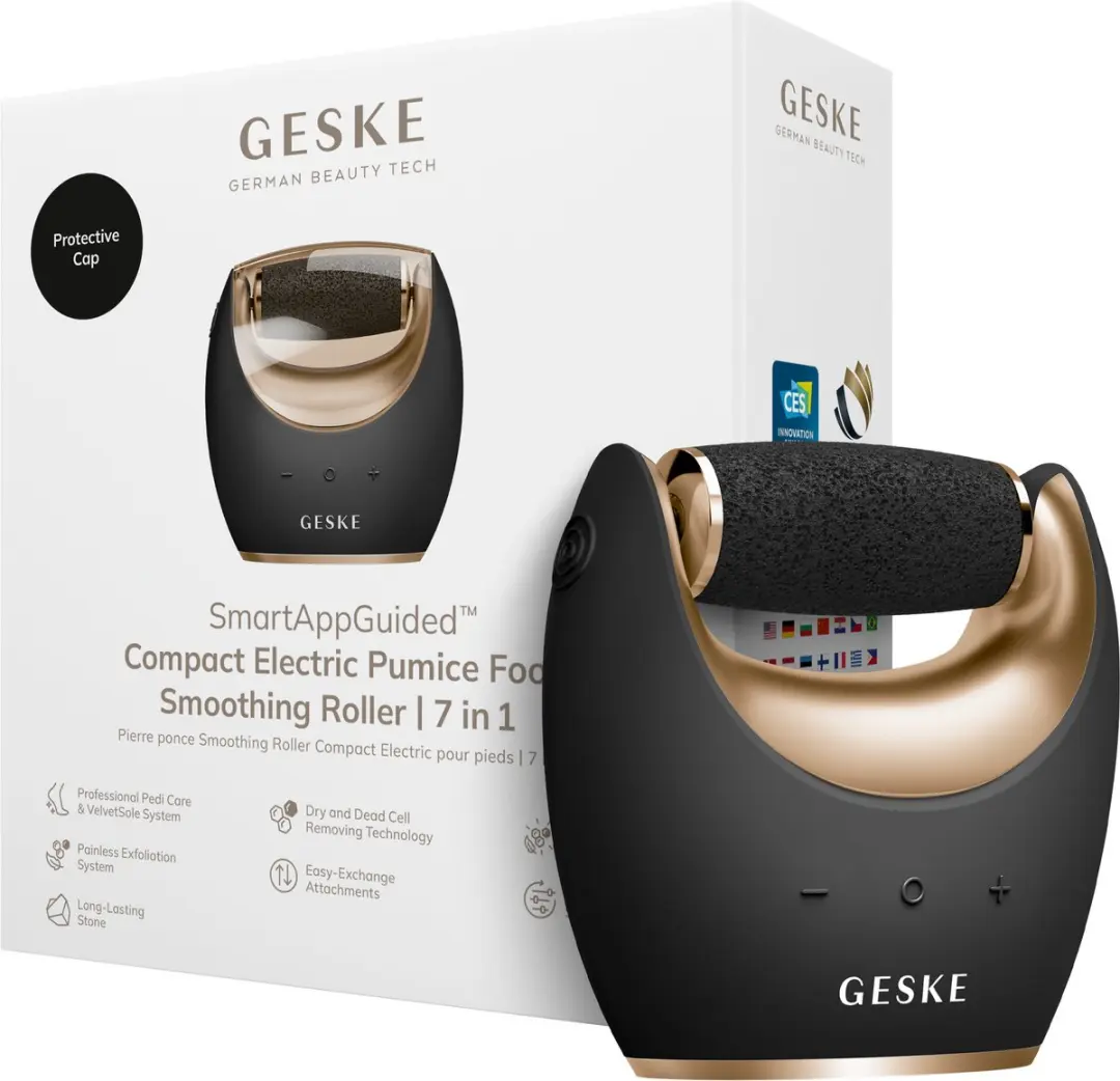 GESKE Elektrische Voetvijl 7-in-1 - Puimsteen - Groen