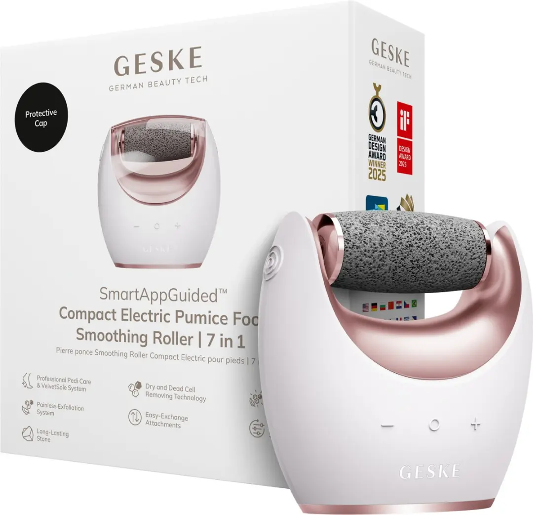 GESKE Elektrische Voetvijl 7-in-1 - Puimsteen - Groen