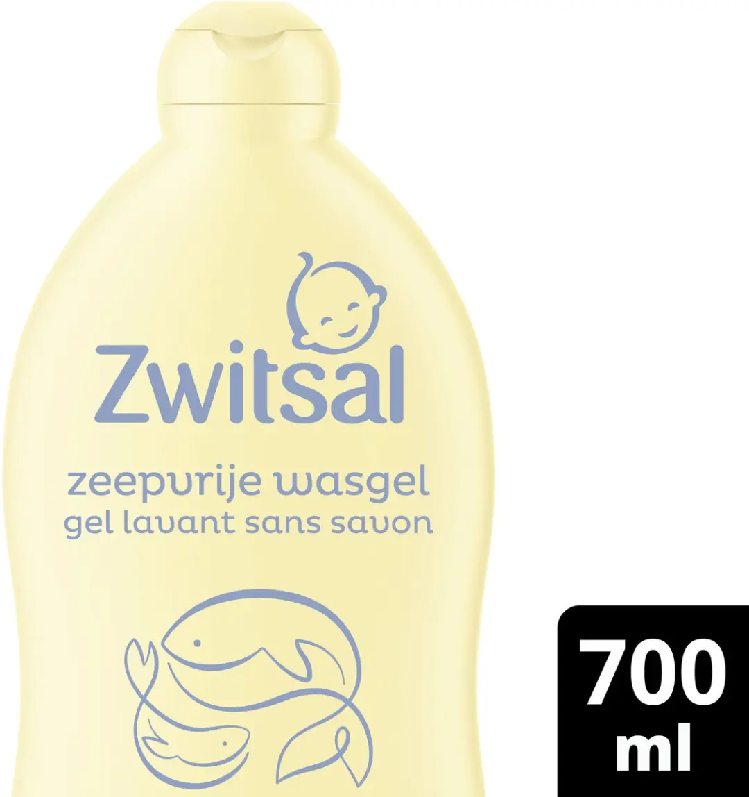 Zwitsal Zeepvrije Wasgel Baby 700ml