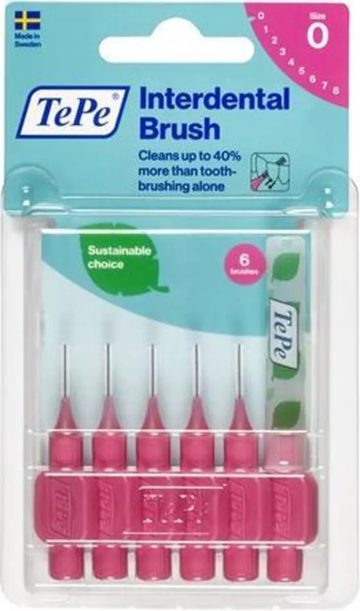 TePe Interdentale Ragers Roze ISO 0,4mm