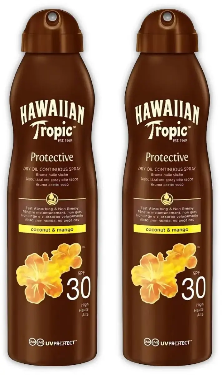 Hawaiian Tropic Zonneolie Spray Coconut & Mango SPF 30