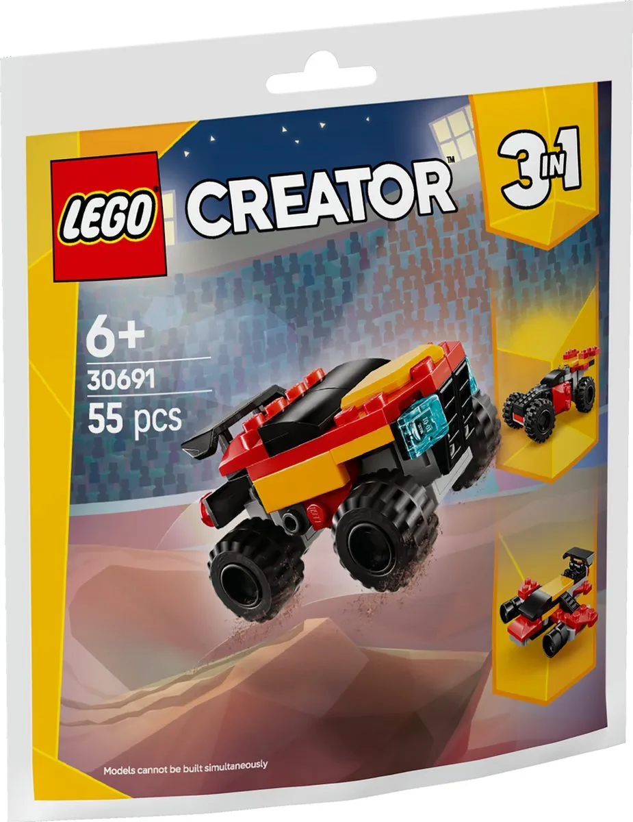 LEGO Creator 30691 Mini Monstertruck - 55 Stukken - Meerkleurig - afbeelding 6 van 6