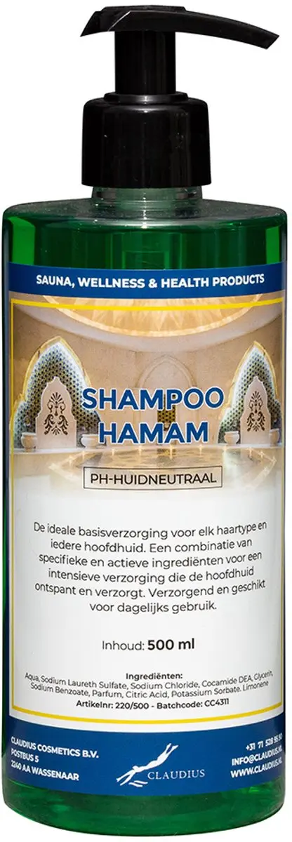 Splashbox Cosmetics Shampoo Hamam 500ml
