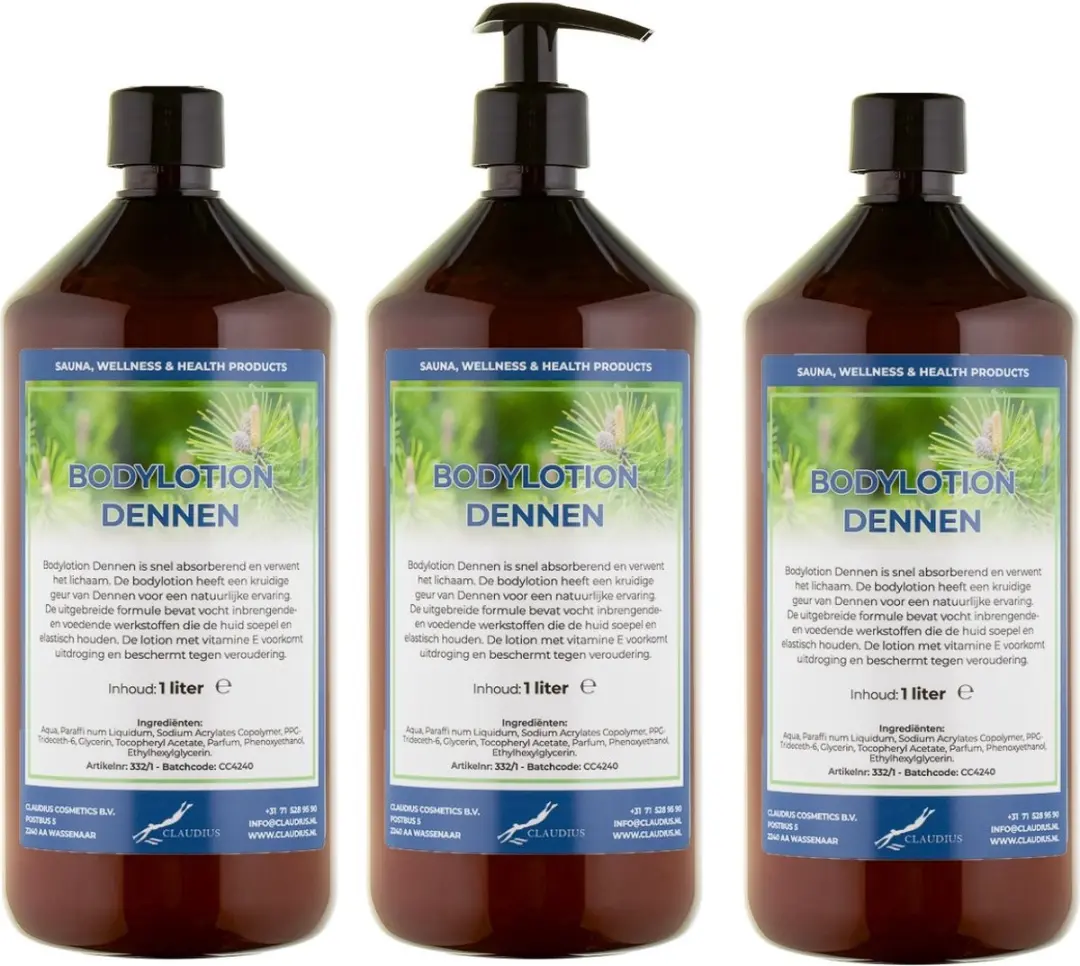 Splashbox Cosmetics Dennen Bodylotion 3 Liter