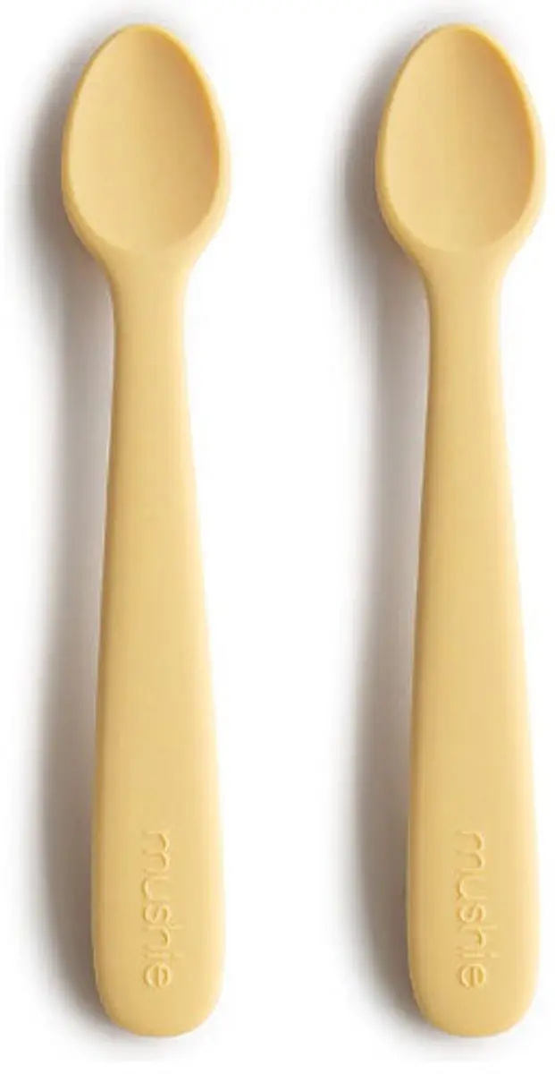 Mushie Kinderbestek Set Lepels - Dried Thyme/Naturel