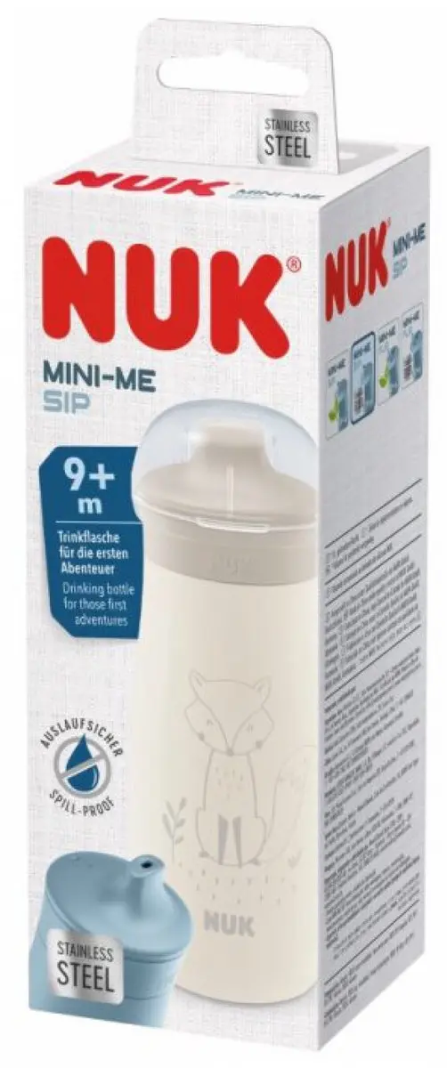 NUK Drinkfles Roestvrij Staal 300ml