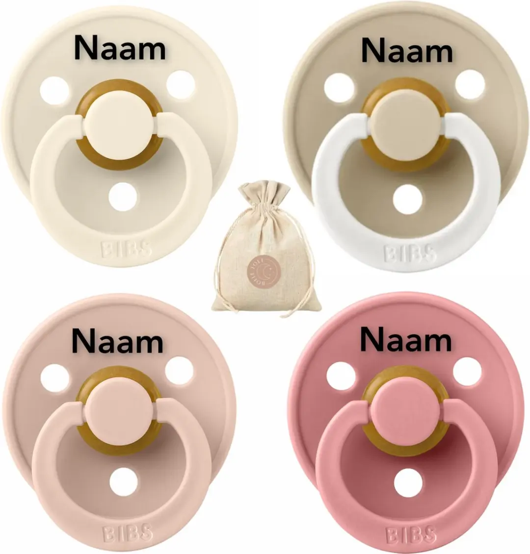 BIBS BolleToet Fopspeen met Naam