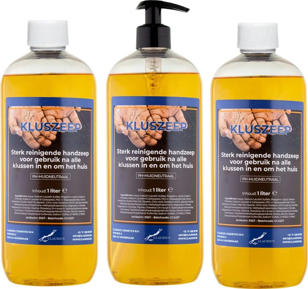 Splashbox Cosmetics Kluszeep 3x1L