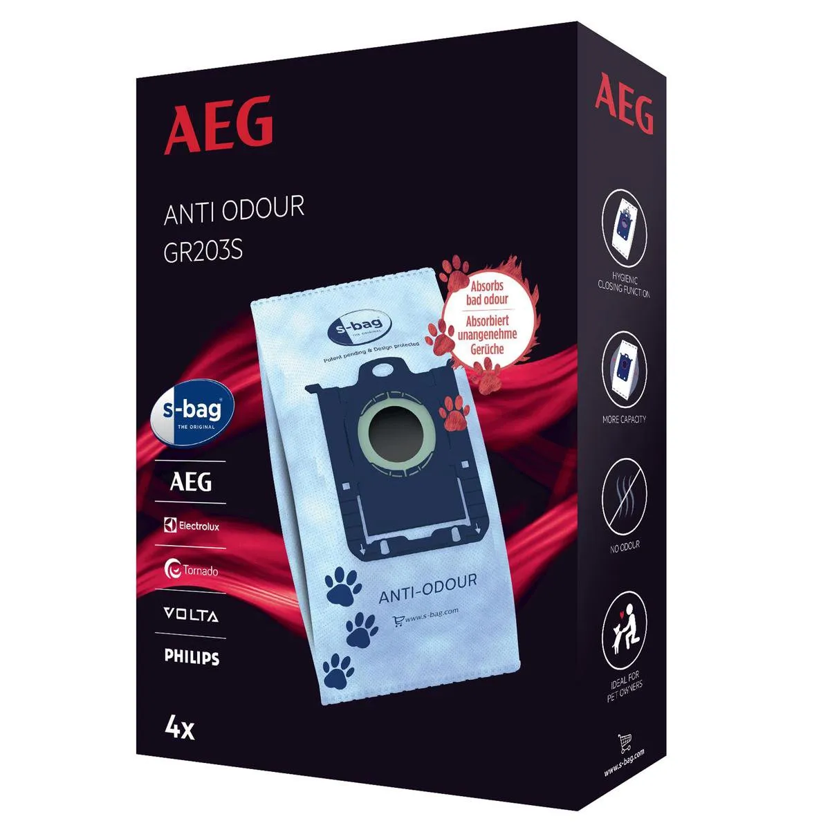 AEG GR203S Stofzuigerzakken
