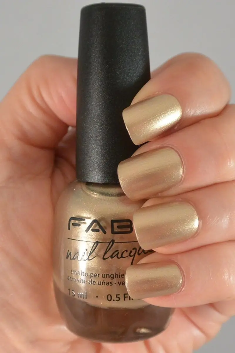 FABY Panic on Wallstreet Vegan Nagellak Goud