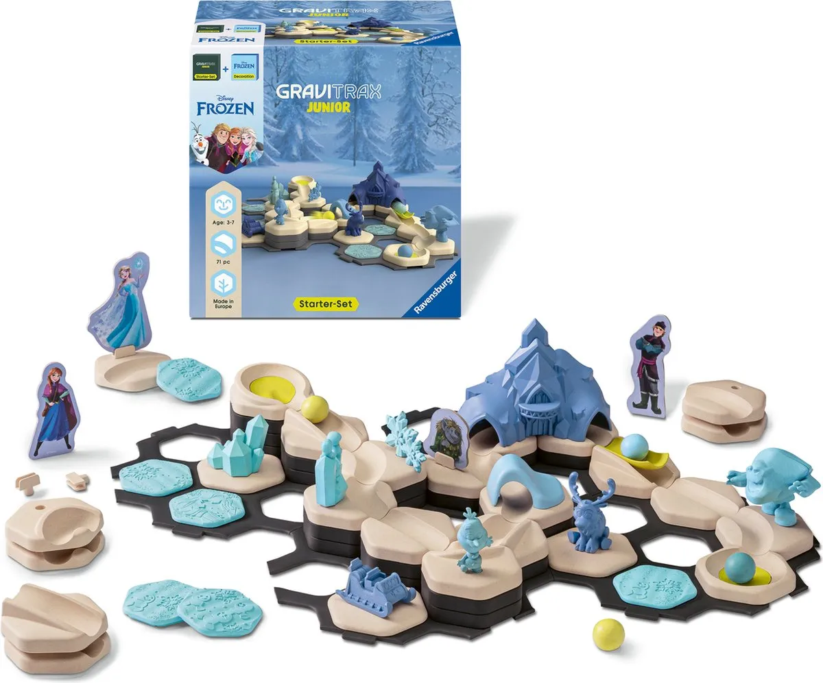 Ravensburger GraviTrax Junior Bundle Frozen - Meerkleurig