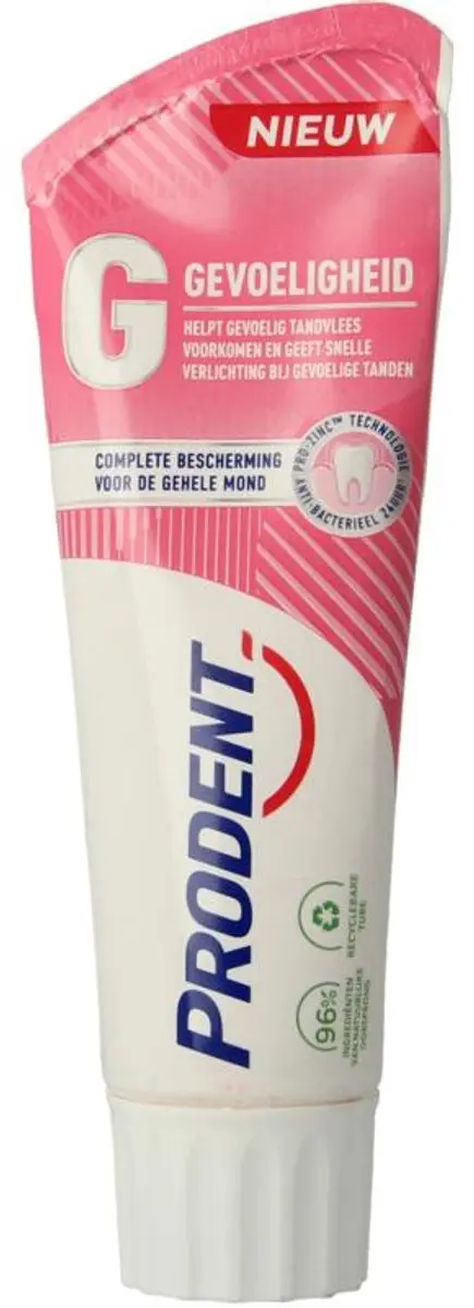 Prodent Tandpasta Gevoeligheid Pro-Zinc 75ml