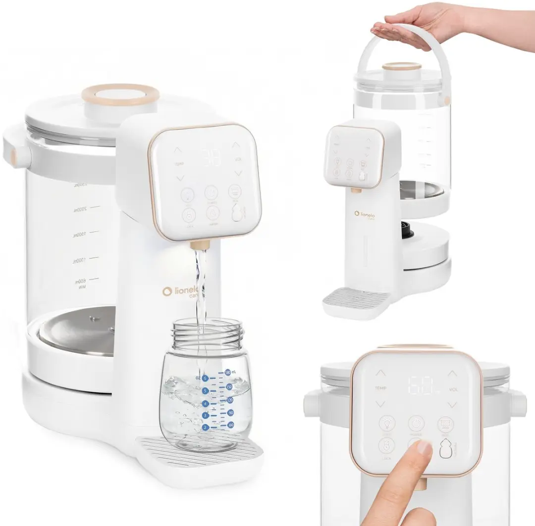 Lionelo Babypresto 2.0 Waterverwarmer - 3L Tank - Zwart