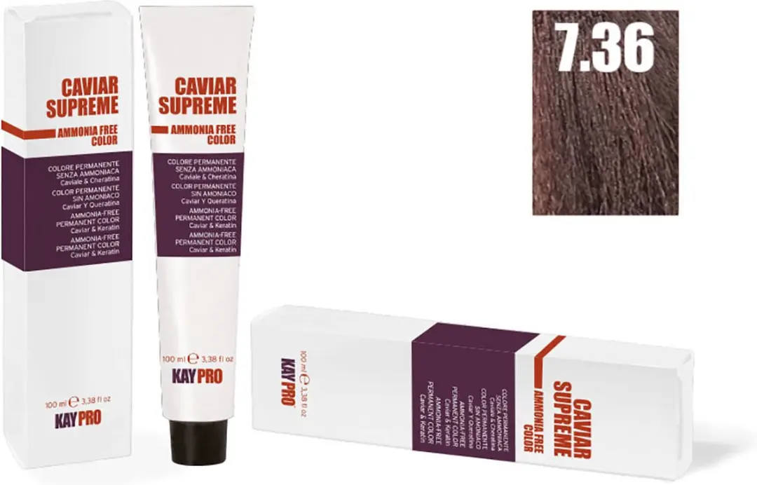KayPro Caviar Supreme 7.36 Permanent Haarkleuring 100ml - Blond