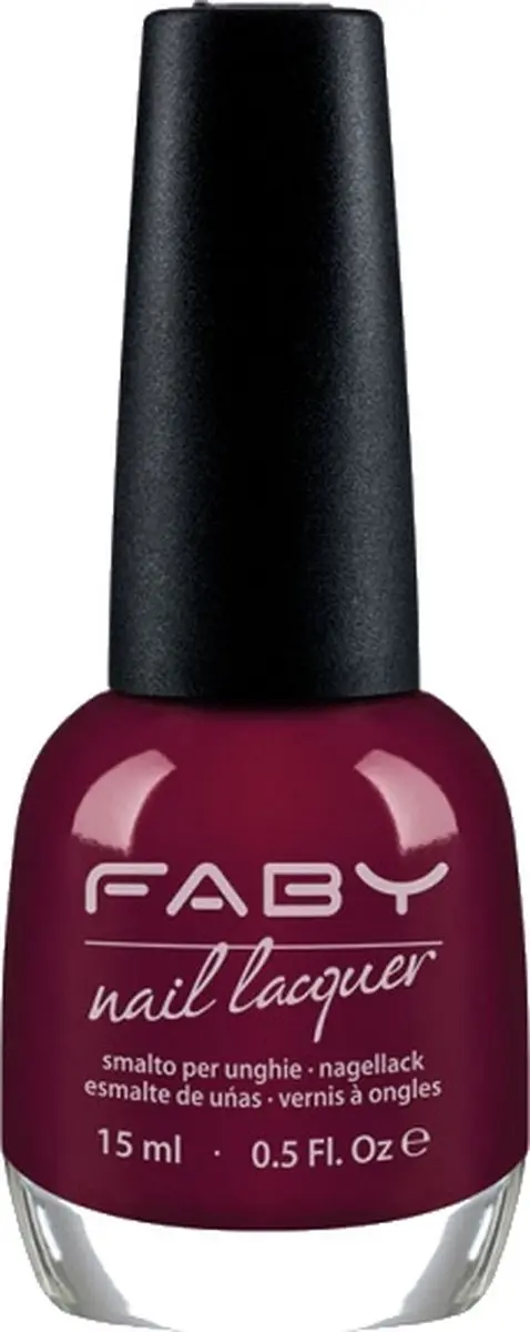 FABY Valentina's Day Vegan Nagellak Rood