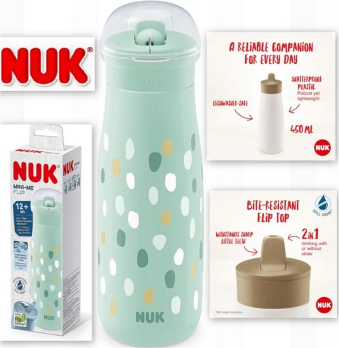 NUK Mini-Me Flip Cup Drinkfles 450ml