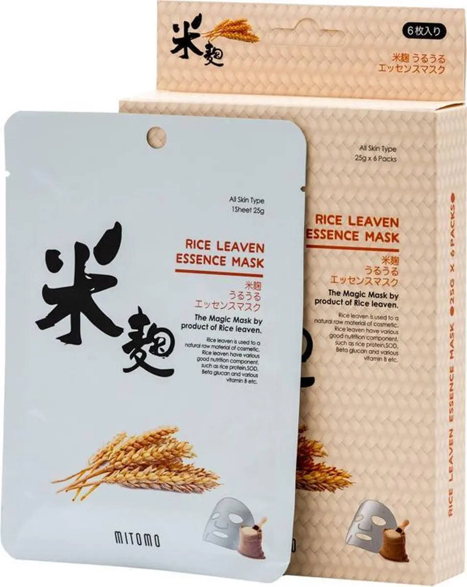 Mitomo Rice Leaven Gezichtsmasker